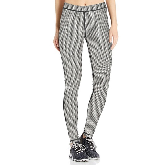 Under Armour Pants - Under Armour Women's Favorite Gray/Black Legging Checkpoint